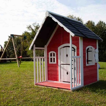 Spielhaus für Kinder Anny von Losa in Tannenholz | kasa-store