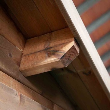 Casetta in legno Cleo di Losa in abete essiccato | kasa-store