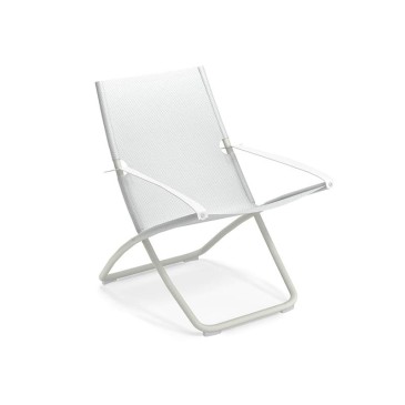 Snooze folding and reclining Emu deckchair, available in various colours