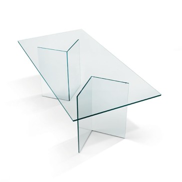 Mesa de vidro Bacco by Tonelli design | kasa-store