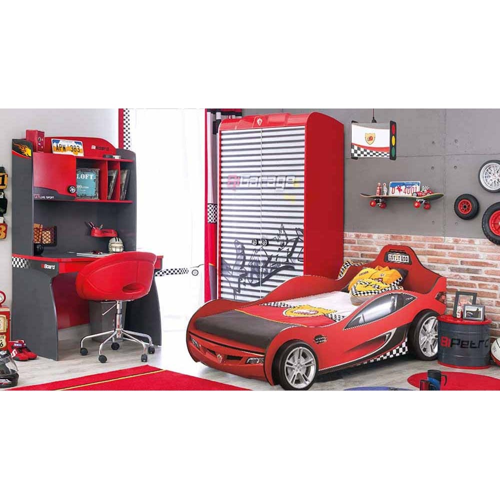 Täydellinen lasten makuuhuone Champion Racer | kasa-store