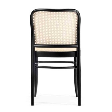 Ton chair 811 upholstered in Vienna straw