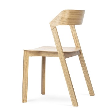 Ton Merano stoel in hout geschikt om in te wonen | kasa-store
