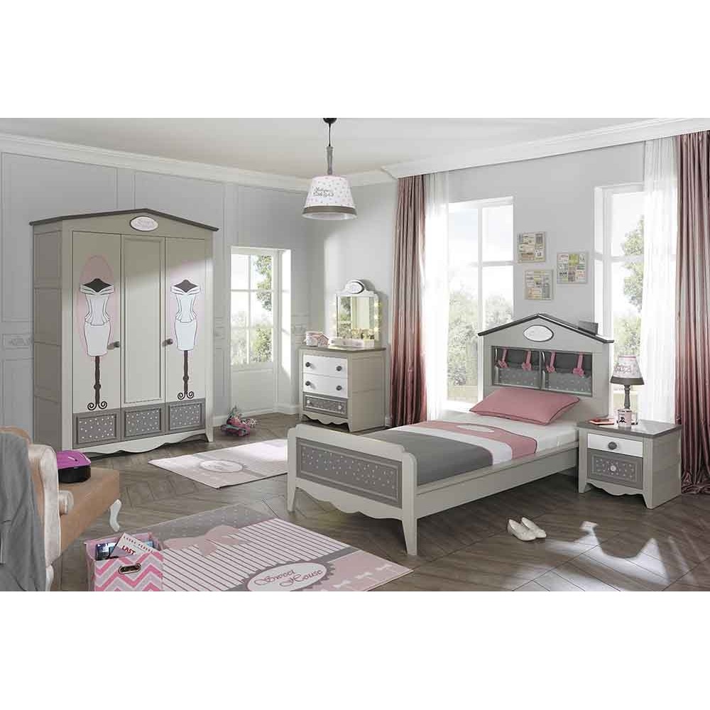 Complete slaapkamer voor meisjes Pretty | kasa-store