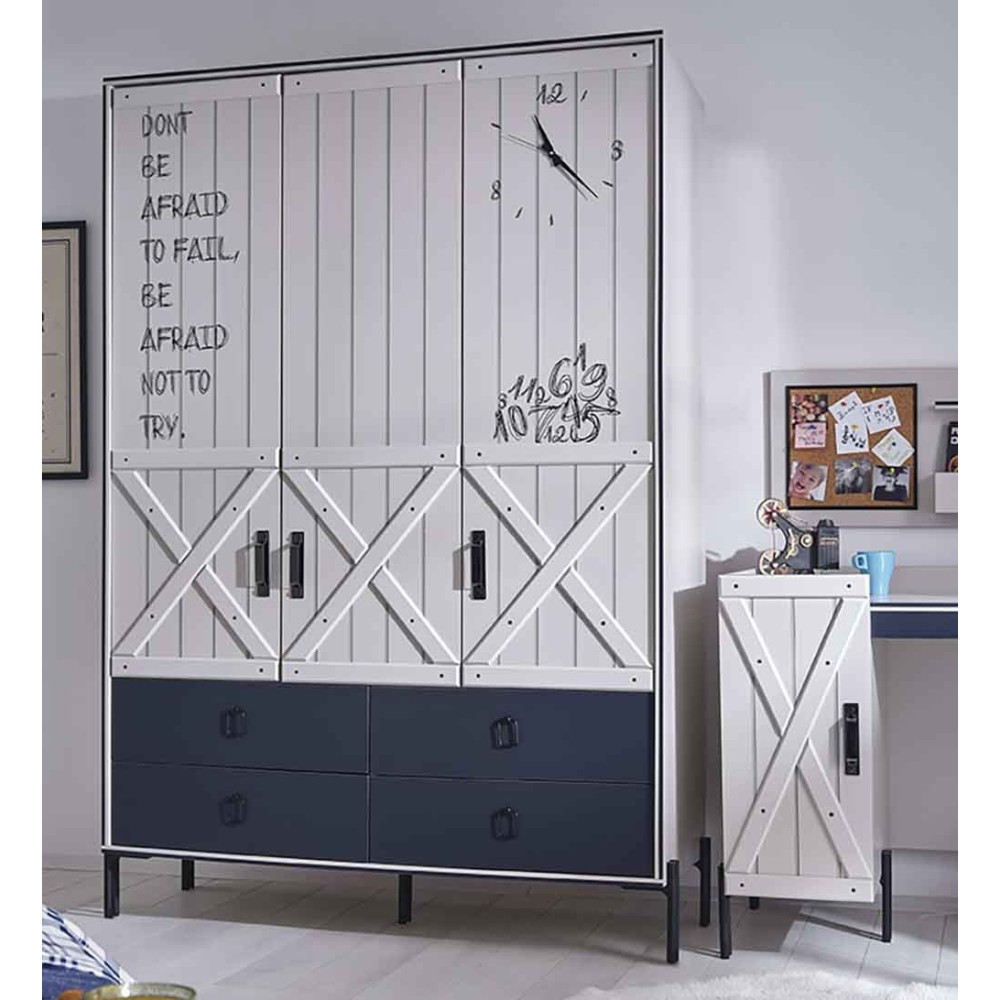 Complete bedroom for boys Rust | kasa-store