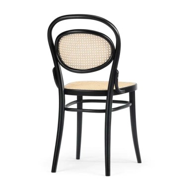 Conjunto Ton 2 cadeiras modelo 20 estofado em palha de Viena | kasa-store