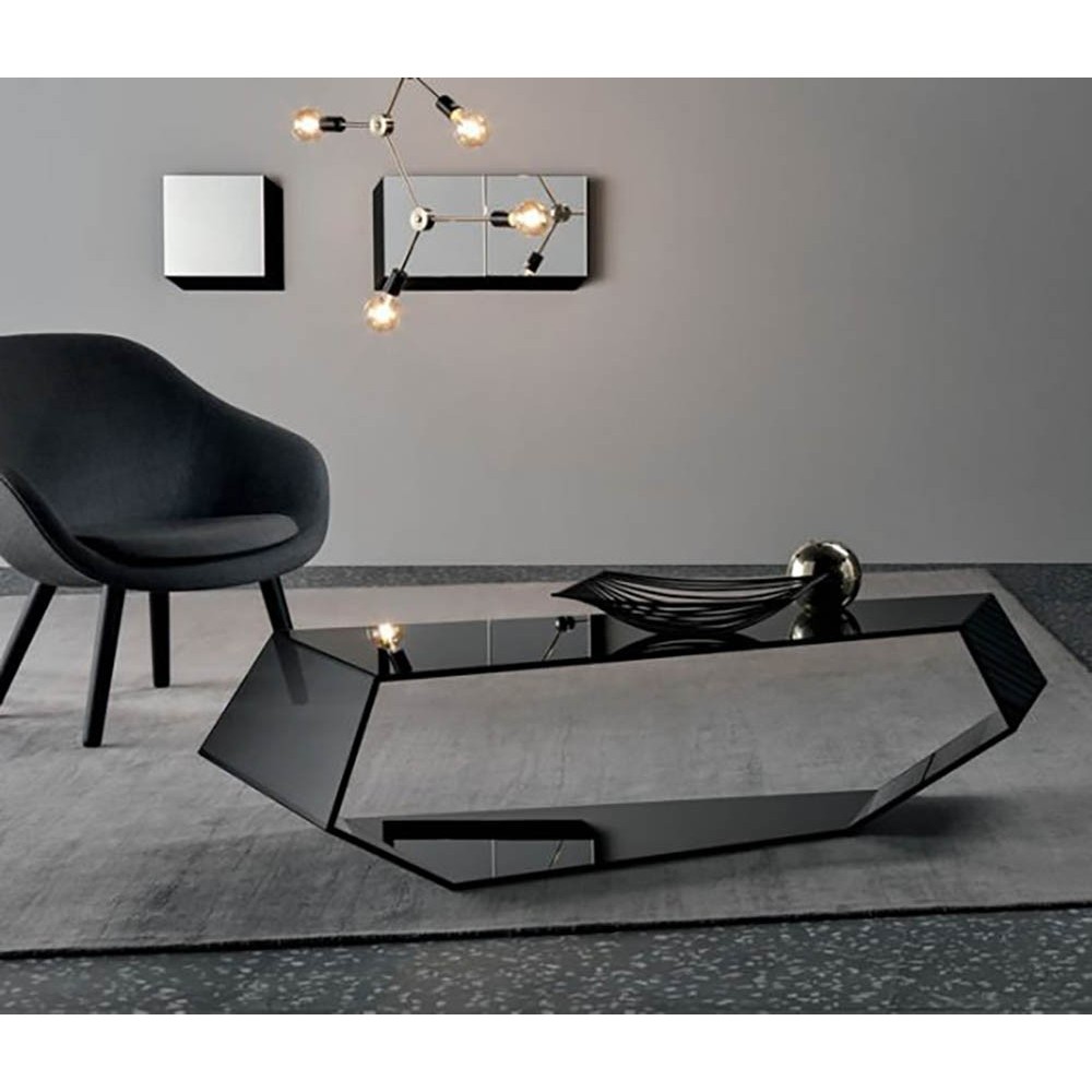 Tonelli Design Dekon 2 coffee table in glass | kasa-store