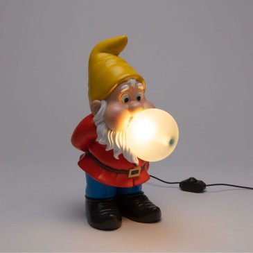Seletti Gummy lamps table lamp in the shape of a dwarf by Uto Balmoral