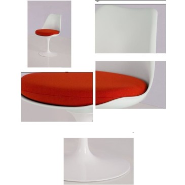 Tulip Reissue ausziehbarer Tisch und Stühle-Set | kasa-store