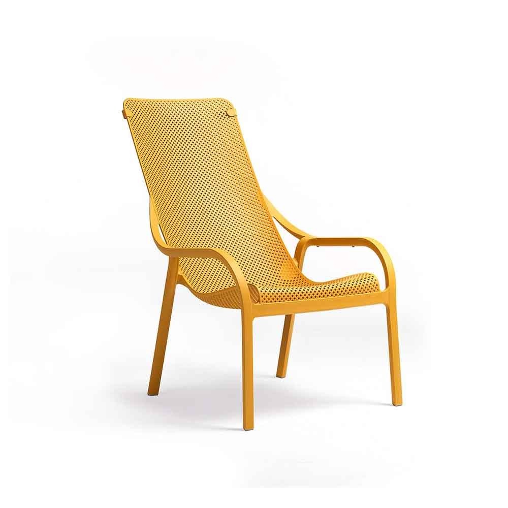 Nardi Net Lounge fauteuil d'extérieur empilable | kasa-store