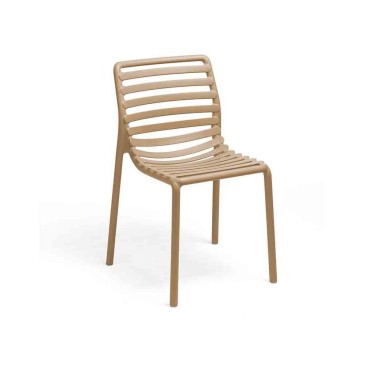 Conjunto de 6 cadeiras de exterior Nardi Doga Bistrot disponíveis em vários acabamentos