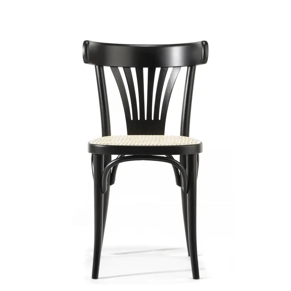 Ton set de 2 chaises modèle 56 recouvertes de paille de Vienne | kasa-store
