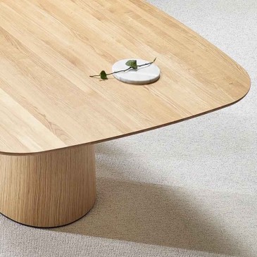 Ton POV 466 ovale houten tafel | kasa-store