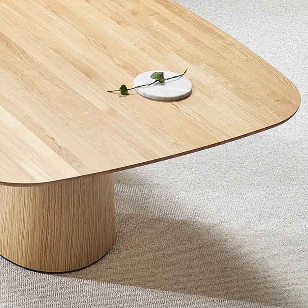 Ton POV 466 tavolo in legno ovale | kasa-store