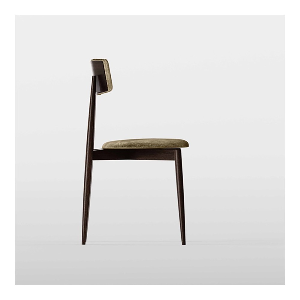 Tonelli Design AW_Chair chair in wood and fabric | kasa-store