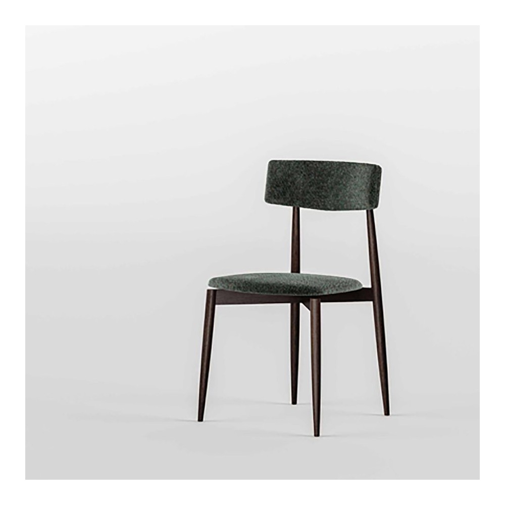 Tonelli Design AW_Chair stoel in hout en stof | kasa-store