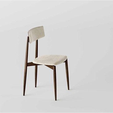 Cadeira Tonelli Design AW_Chair em madeira e tecido | kasa-store