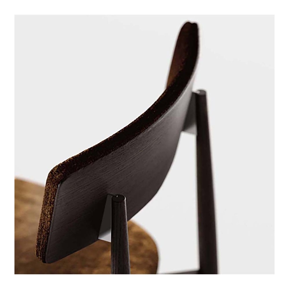 Tonelli Design AW_Chair stoel in hout en stof | kasa-store