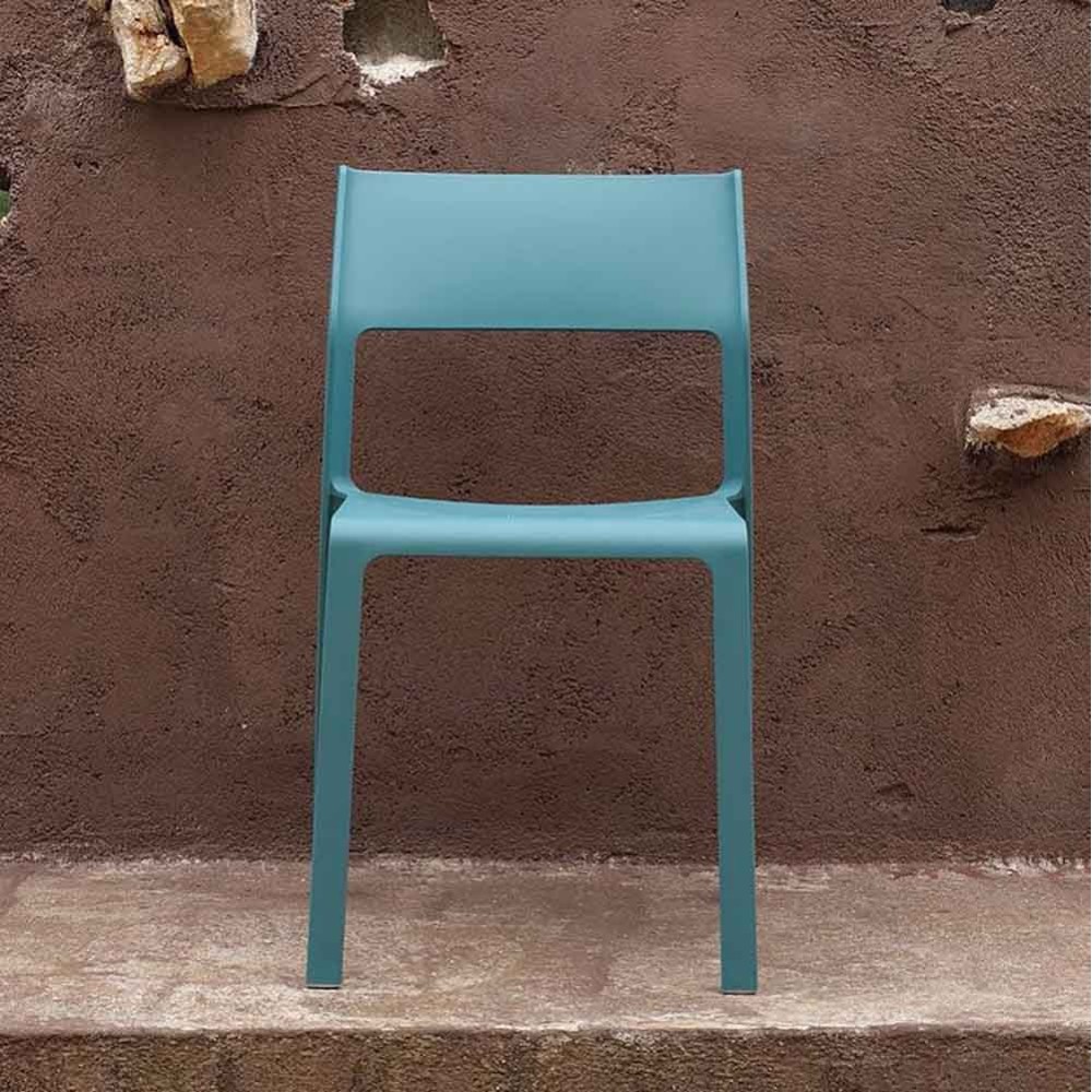 Σετ Nardi Trill Bistrot με έξι στοιβαζόμενες καρέκλες εξωτερικού χώρου | kasa-store