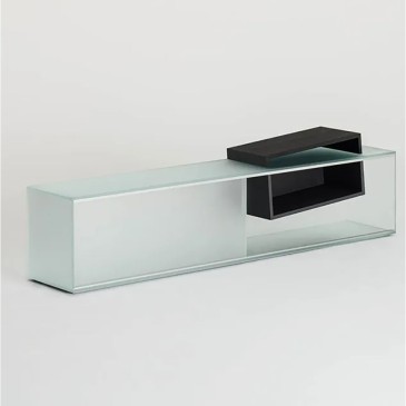 Glas Italia Drift crystal TV container | kasa-store