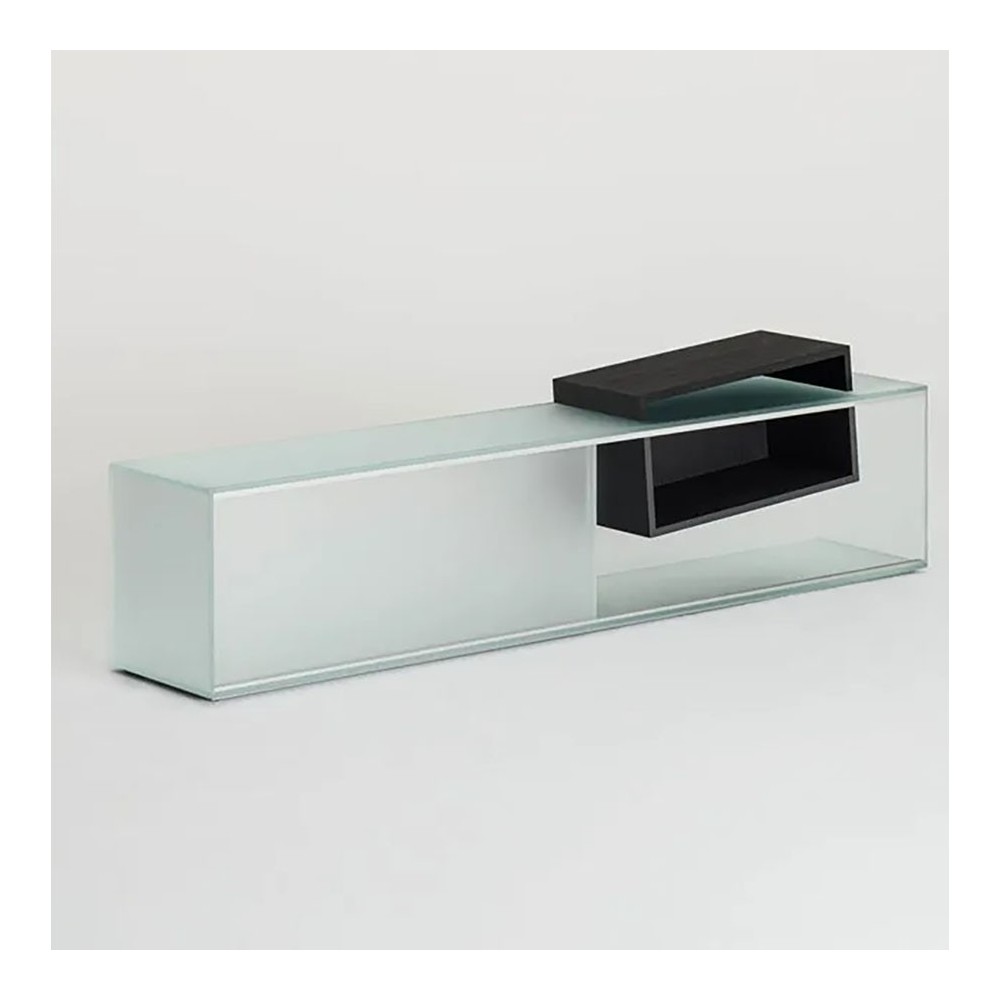 Glas Italia Drift Kristall-TV-Behälter | kasa-store