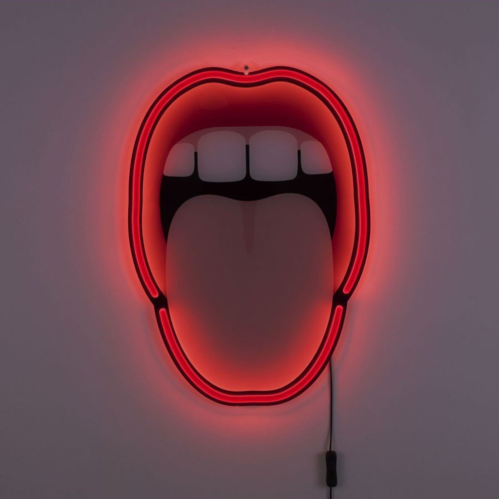 Seletti Led Tongue lampada da parete | kasa-store