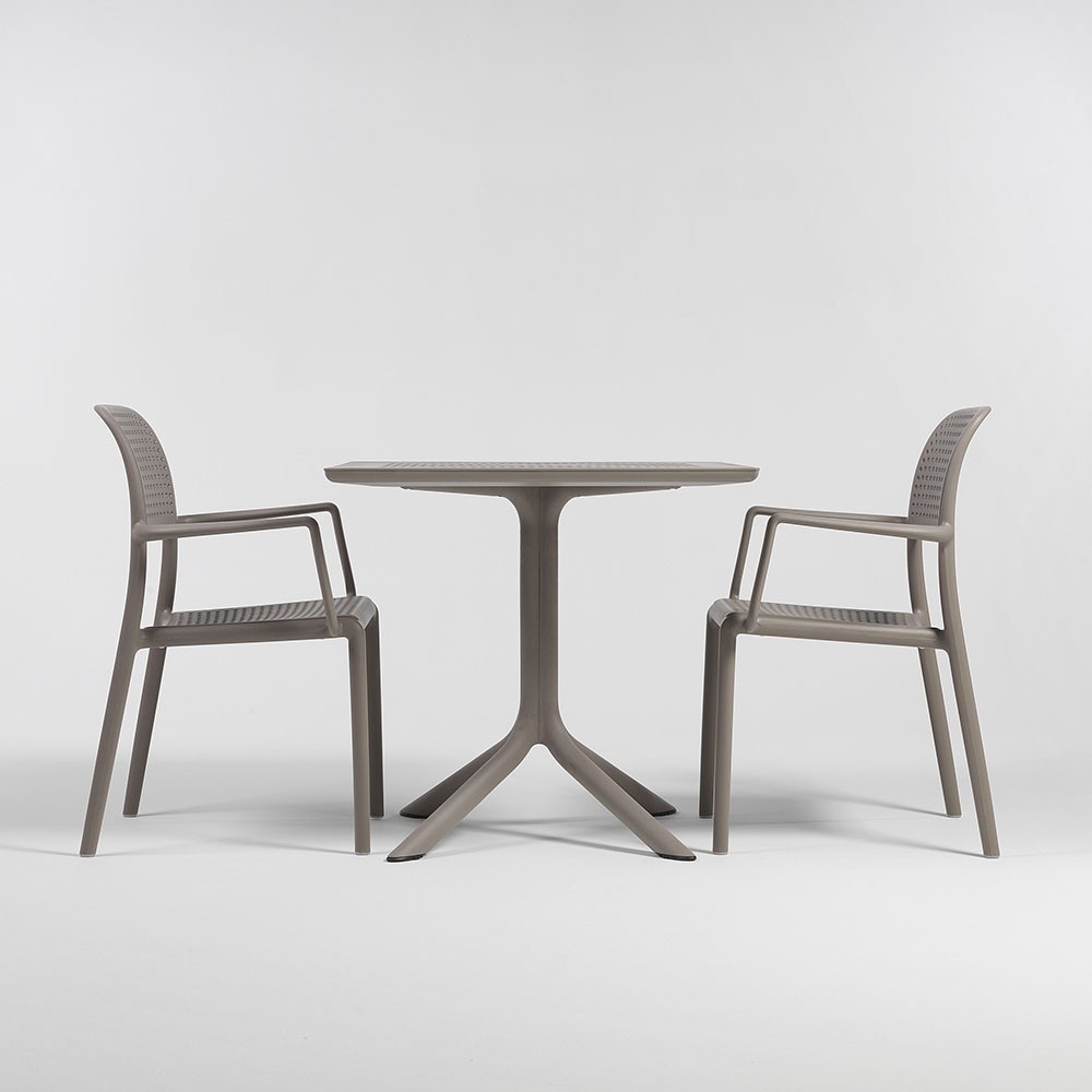 Τραπέζι εξωτερικού χώρου Nardi Clip από πολυπροπυλένιο | kasa-store