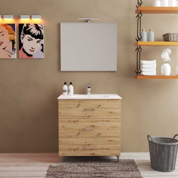 Mueble de baño Mars 80 con tres cajones | kasa-store