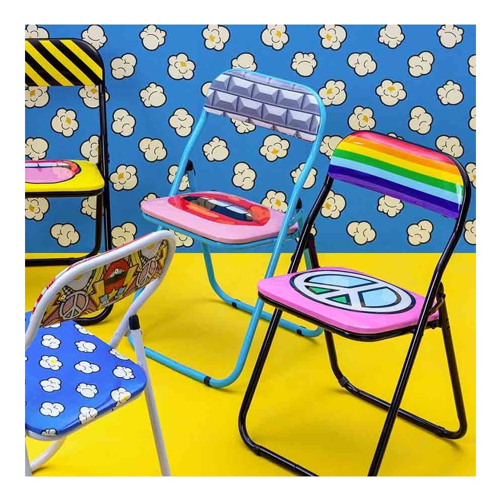 Lot de 4 chaises pliantes Seletti en différentes finitions | kasa-store