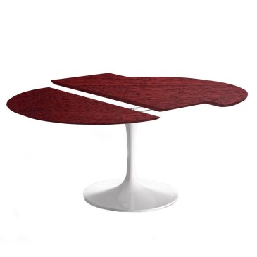 Re-edition of the oval Tulip extendable wooden table | kasa-store