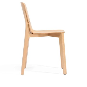 Ton set due sedie in legno Leaf | kasa-store