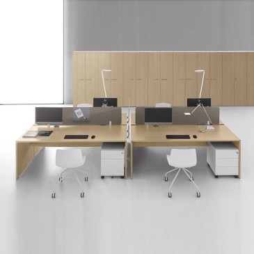 Operative desk DV805 Treko collection by DVO available in various sizes