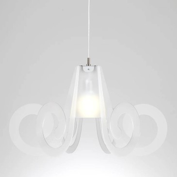Lampe à suspension Emporium Ricciolo en plexiglas | kasa-store