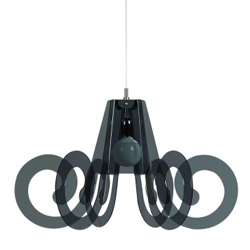 Ricciolo plexiglass suspension lamp by Emporium