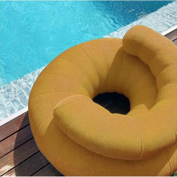 Ogo Don Out Sofa poltrona galleggiante con braccioli | kasa-store