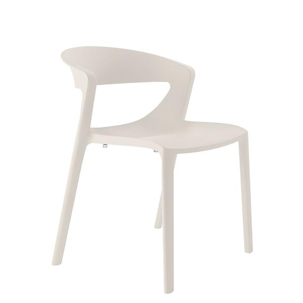 Kastel Kikka one set 4 polypropylene chairs | kasa-store