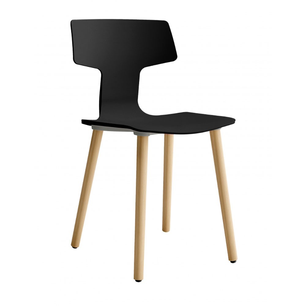Colos Split GL set 2 chaises avec pieds en bois | kasa-store