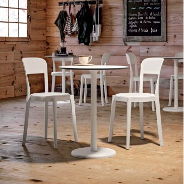 Colos Torre sett med 4 stoler egnet for innendørs og utendørs | kasa-store
