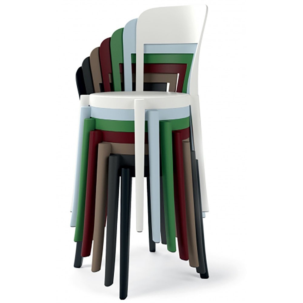 Colos Torre sett med 4 stoler egnet for innendørs og utendørs | kasa-store