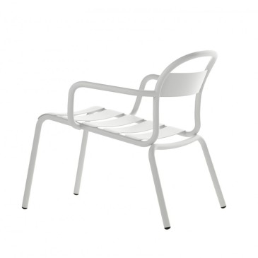 Colos Stecca L set van 2 lounge fauteuils in aluminium | kasa-store