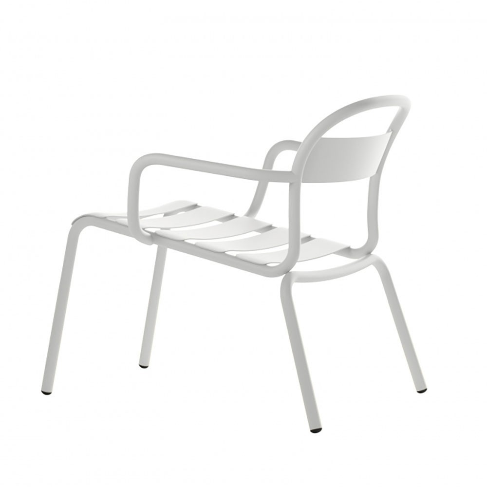Lot de 2 fauteuils lounge Colos Stecca L en aluminium | kasa-store