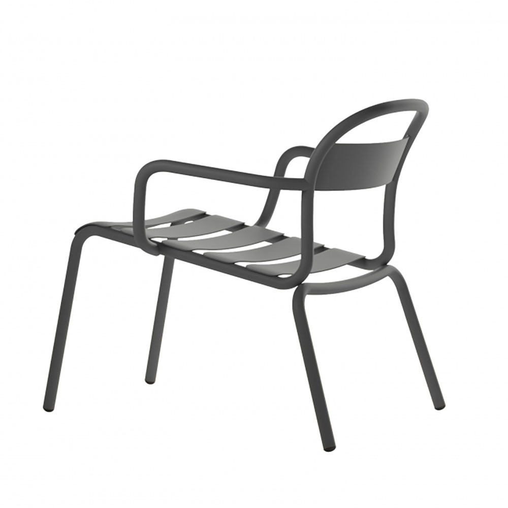 Colos Stecca L juego de 2 sillones lounge en aluminio | kasa-store