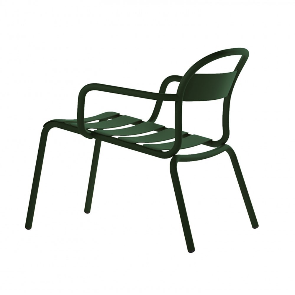 Colos Stecca L set van 2 lounge fauteuils in aluminium | kasa-store