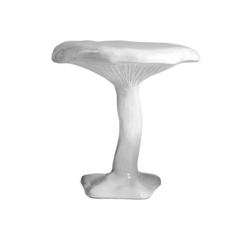 Marcantonion suunnittelema Seletti Amanita pyöreä sienen muotoinen lasikuitupöytä