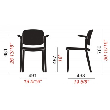Colos Piazza 1 und Piazza 2 Set mit 4 Stühlen aus Polypropylen | kasa.store