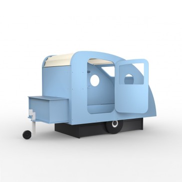 Husvagnsformad barnsäng | kasa-store