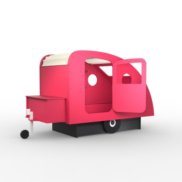 mathy bols letto caravan rosa