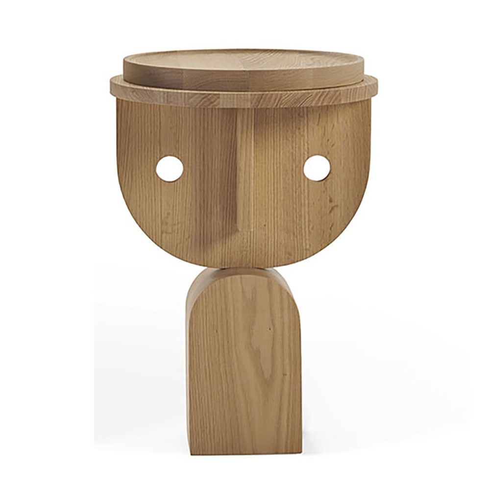 Sancal Faces Round Wood Coffee Table | kasa-store