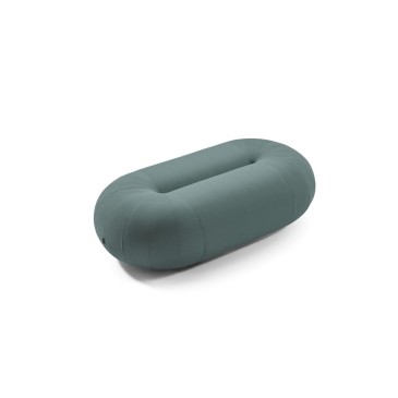 Sancal Loop oval pouf in fabric | kasa-store