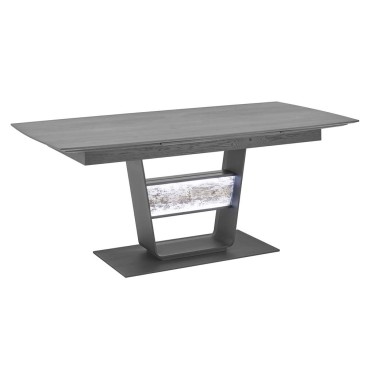 Extendable table with birch wood top | kasa-store